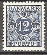 DENMARK #  PORTO  STAMPS FROM YEAR 195 - Impuestos