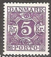 DENMARK #  PORTO  STAMPS FROM YEAR 1924 - Portomarken