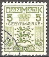 DENMARK #  GEBYR  STAMPS FROM YEAR 1934 - Strafport