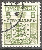 DENMARK #  GEBYR  STAMPS FROM YEAR 1934 - Strafport