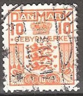 DENMARK #  GEBYR  STAMPS FROM YEAR 1934 - Postage Due