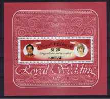 KIRIBATI 1981 Royal Wedding MNH - Kiribati (1979-...)