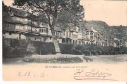 Allemagne-Bacharach (Rhénanie Du Nord- Westphalie)-1905- Haüser Auf Der Mauer - Bacharach