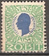 DENMARK #WEST INDIES STAMP FROM YEAR 1905 - Denmark (West Indies)