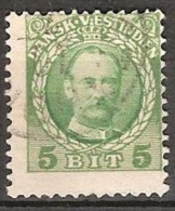 DENMARK #WEST INDIES STAMP FROM YEAR 1907-08 - Dinamarca (Antillas)