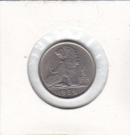 1 FRANC Nickel Léopold III 1939 FR/FL - 1 Frank