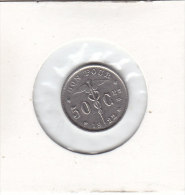 50 CENTIMES Nickel Albert I 1922 FR - 50 Cents