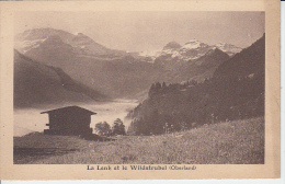 Le Lenk Et Wildstrubel ( Oberland ) Souvenir Foyer De BELLEVILLE 1931 - Lenk Im Simmental