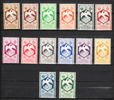 AEF YT 141 à 154 Neufs ** Série - Unused Stamps