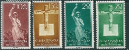 Spanish Guinea 1958 Edifil 384-87 MM* - Guinea Española