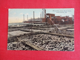 Nebraska > Omaha  Sheep Pens Union Stock  Yards  1911 Cancel Crease Ref  1103 - Omaha