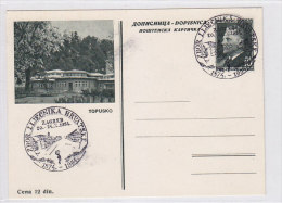 YUGOSLAVIA,postal Stationery  TOPUSKO - Interi Postali