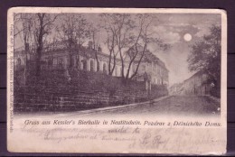 AK Gruss Aus Kesslers Bierhalle In Neutitschein Karte Gebr. 1920/1930 - Boehmen Und Maehren
