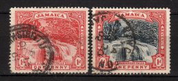 JAMAICA - 1900/01 YT 31+32 USED CPL - Jamaica (...-1961)