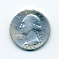 Etats Unis Quarter Dollar 1944 - 1932-1998: Washington