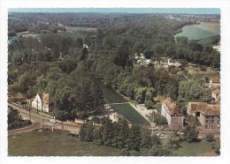 CPM - SAINT ARNOULT EN YVELINES (78) Vue Panoramique. La Piscine Avec, Au Fond, Le Camping (belle Vue Aérienne). - St. Arnoult En Yvelines