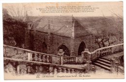 CP, 56, Le Faouet, Chapelle Sainte Barbe - Les Escaliers, Vierge - Faouët