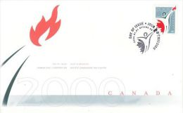 CANADA 2000 MICHEL NO: 1888  FDC - 1991-2000