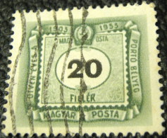 Hungary 1953 Postage Due 20f - Used - Postage Due