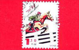 ISRAELE -  ISRAEL - USATO - 1997 - Sport - Equitazione - 1.10 - Used Stamps (without Tabs)