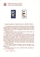 ITALIA  1957 - Bollettino Illustrativo  Ufficiale 1957 - Europa - Paquetes De Presentación