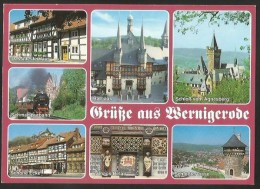 WERNIGERODE Harz Das älteste Haus Schmalspurbahn Schöne Ecke Agnesberg Schloss Goslar 1997 - Wernigerode