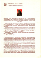 ITALIA  1955 - 2  Bollettini  Ufficiali P.TT. (italiano-francese ) -- Ist.Agricoltura  E - FAO - Presentation Packs