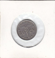 50 CENTIMES Nickel Albert I 1927 FR - 50 Cents