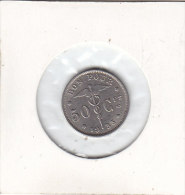 50 CENTIMES Nickel Albert I 1933 FR - 50 Centimes