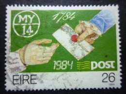 EIRE 1984: YT 552 / Mi 549 / Hib C394 / Sc 602 / SG 599, O - FREE SHIPPING ABOVE 10 EURO - Usados