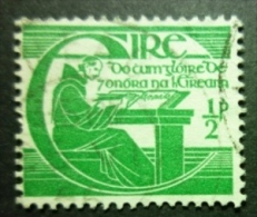 EIRE 1944: YT 99 / Mi 93 X / Hib C24 Wd Wmk Left / Sc 128 / SG 133, O - FREE SHIPPING ABOVE 10 EURO - Usati