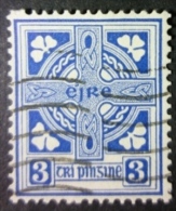 EIRE 1941-44: YT 83 / Mi 76 I X / Hib D24 I Wa / Sc 114 / SG 119, Wmk E Inverted, O - FREE SHIPPING ABOVE 10 EURO - Gebraucht