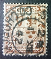 EIRE 1941-44: YT 82 / Mi 75 X / Hib D20 / Sc 110 / SG 115, O - FREE SHIPPING ABOVE 10 EURO - Oblitérés