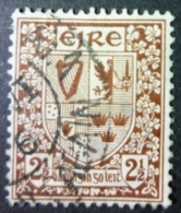 EIRE 1941-44: YT 82 / Mi 75 X / Hib D20 / Sc 110 / SG 115, O - FREE SHIPPING ABOVE 10 EURO - Used Stamps