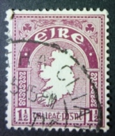 EIRE 1941-44: YT 80 / Mi 73 X / Hib D18 / Sc 108, SG 113, Wmk E, O - FREE SHIPPING ABOVE 10 EURO - Oblitérés