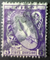 EIRE 1922-24: YT 47 / Mi 47 A / Hib D8 / Sc 72 / SG 78, Wmk Se, O - FREE SHIPPING ABOVE 10 EURO - Oblitérés