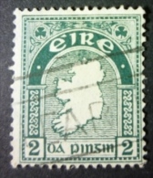 EIRE 1922-24: YT 43 / Mi 43 A X / Hib D4a, Variety "storm Off Lough Swilly", O - FREE SHIPPING ABOVE 10 EURO - Used Stamps