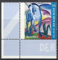 Deutschland / Germany / Allemagne 2012 2911 ** 100 Jahre DER BLAUE REITER - Nuevos