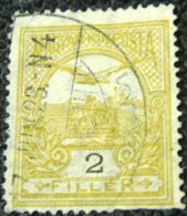 Hungary 1900 Turul Over The Crown Of St Stephen 2f - Used - Oblitérés