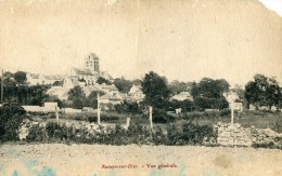 Auvers Sur Oise Vue Générale  Imprimerie Pontoise E Bigault - Auvers Sur Oise