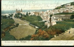 Litho Canari, Las Palmas. - Barranco Secco - Used 19.10.1906 - La Palma