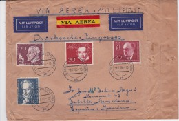 01272 Carta De Berlin A Calella 1960 - Covers & Documents