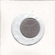 50 CENTIMES Nickel Albert I 1933 FR - 50 Cents