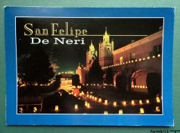 Albuquerque - San Felipe De Neri Church - Old Town  - New Mexico - Vue De Nuit - Albuquerque