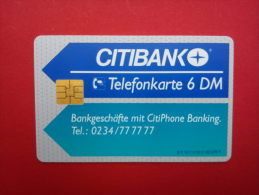 Phonecard Citibank Used - S-Series: Schalterserie Mit Fremdfirmenreklame