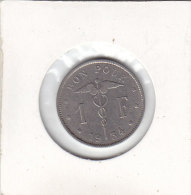 1 FRANC Nickel Albert I 1934 FR - 1 Franc