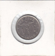 1 FRANC Nickel Albert I 1923 FR - 1 Franco