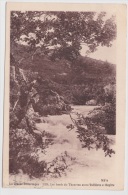 (RECTO / VERSO) LA CREUSE PITTORESQUE EN 1932 - N° 1024 - LES BORDS DU THAURION ENTRE VALLIERES ET ROYERE - Royere