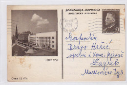 YUGOSLAVIA,postal Stationery ,NOVI SAD - Postwaardestukken