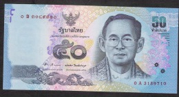 THAILAND P119a 50 BAHT (2012) #0A. Signature 83b UNC. - Thaïlande